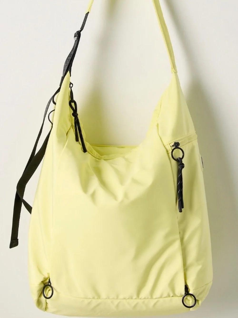 Free People whipped lime Nylon Shoulder Bag
